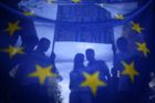 Bezmála polovina Ukrajinců chce do Evropské unie