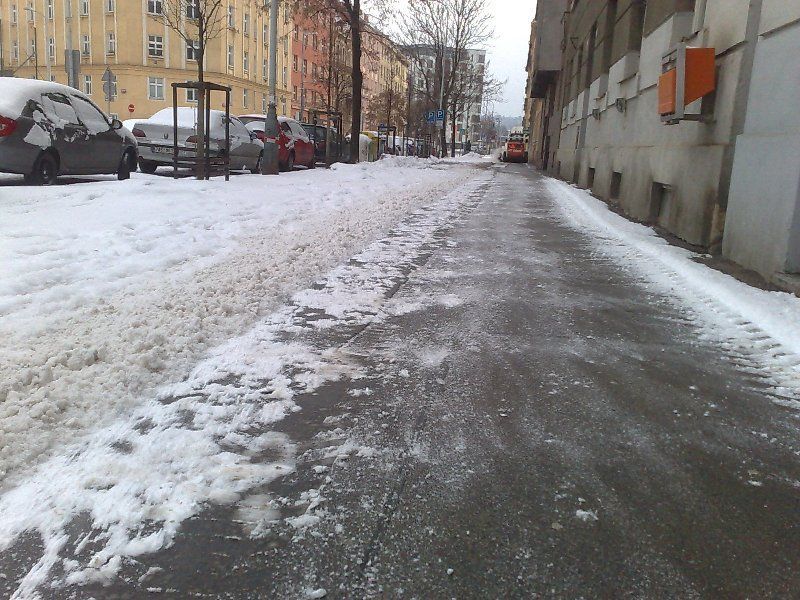 Sněhová nadílka v Praze