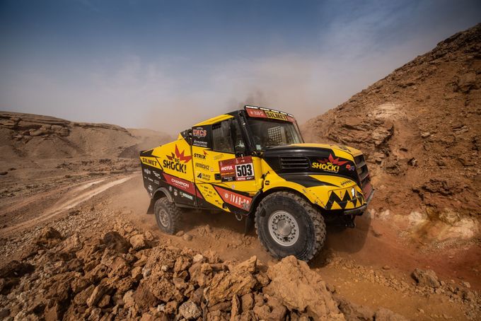 Martin Macík mladší (Iveco) na Rallye Dakar 2021