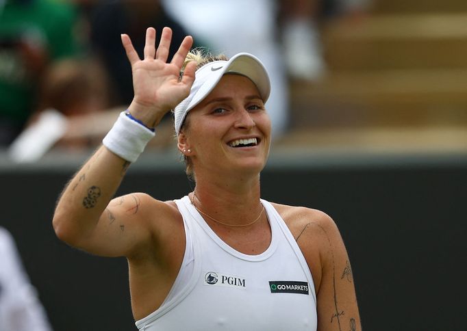 Markéta Vondroušová, Wimbledon 2023, osmifinále