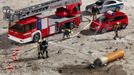 Miniature figurines of firemen using a hose to put out a smoking cigarette butt Image: 0129612167, License: Royalty free, Restrictions: Not available for license to or for use in the following territories: Argentina, Brazil, Chile, Costa Rica, Ecuador, Japan, Mexico, Peru, Spain, Uruguay and Venezuela. For multi-territory license please contact your Corbis Account Representative. Not available for use in Corbis Merchandise., Property Release: No or not aplicable, Model Release: No or not aplicable, Credit line: Profimedia.cz, Corbis