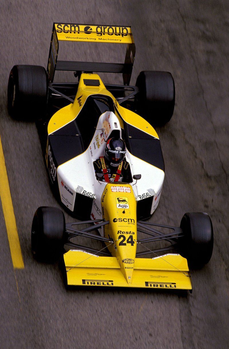 F1, VC Mexika 1990: Paolo Barilla, Minardi