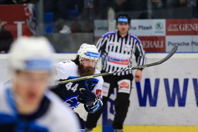 2. čtvrtfinále play-off 2018, Plzeň - Olomouc: Ryan Hollweg