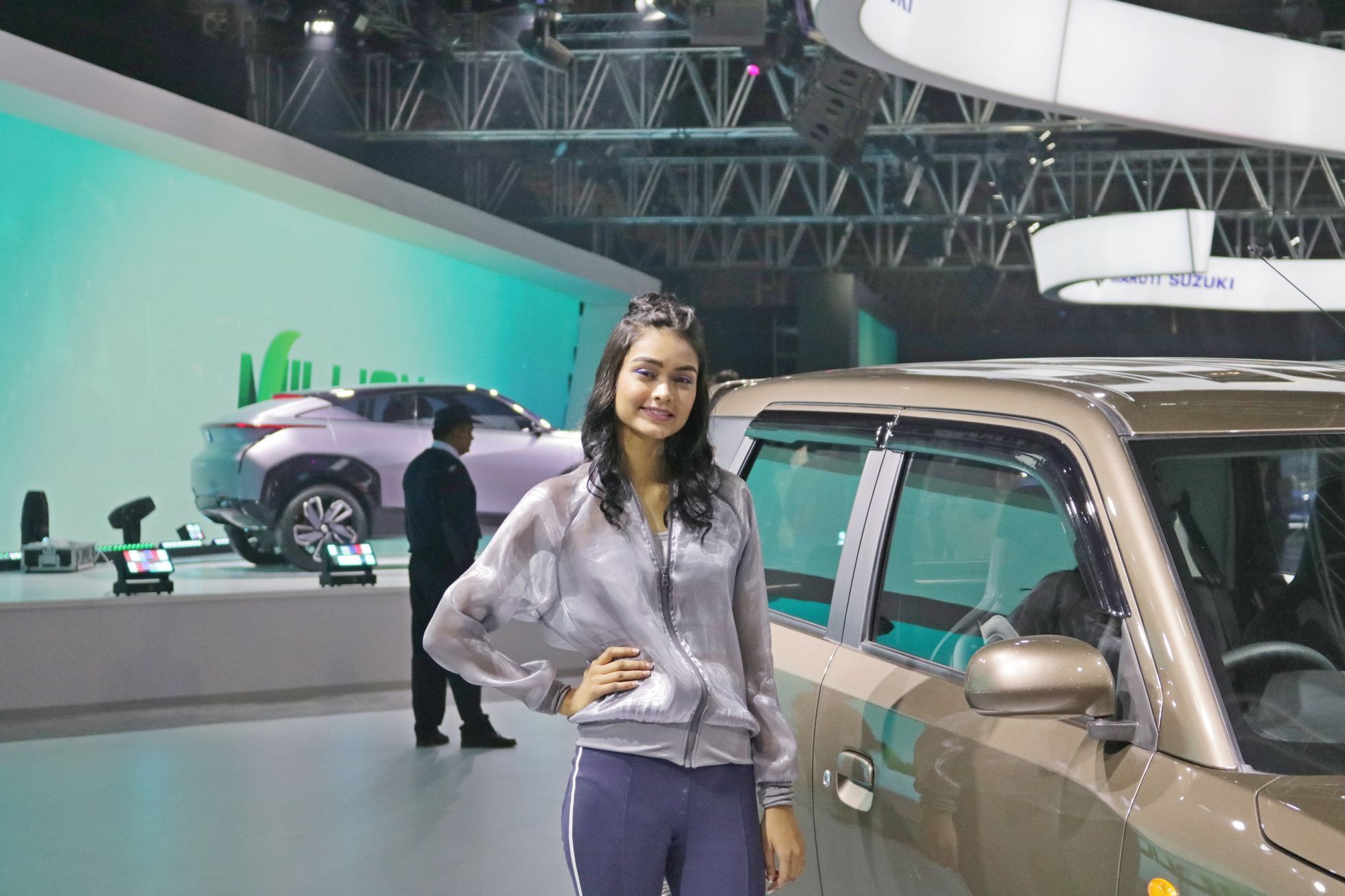 modelky autosalon Nové Dillí 2020