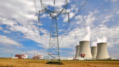 Temelín, jaderná elektrárna, elektřina, ilustrační foto