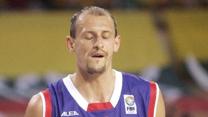 Český basketbalista Luboš Bartoň.