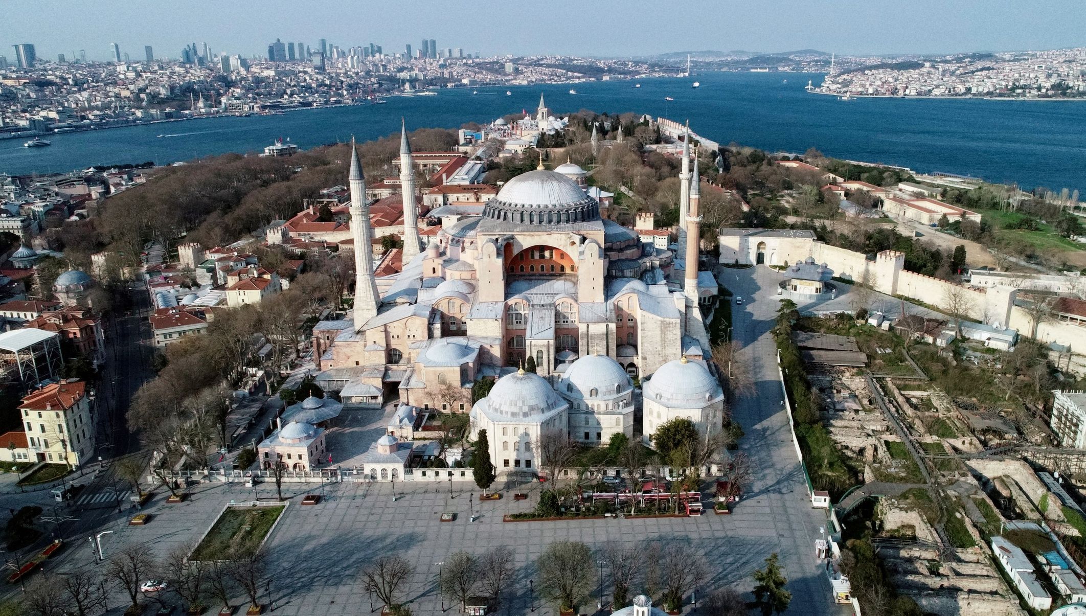 Jednorázové užití / Fotogalerie / Tak vypadá istanbulský megachrám  Hagia Sofia
