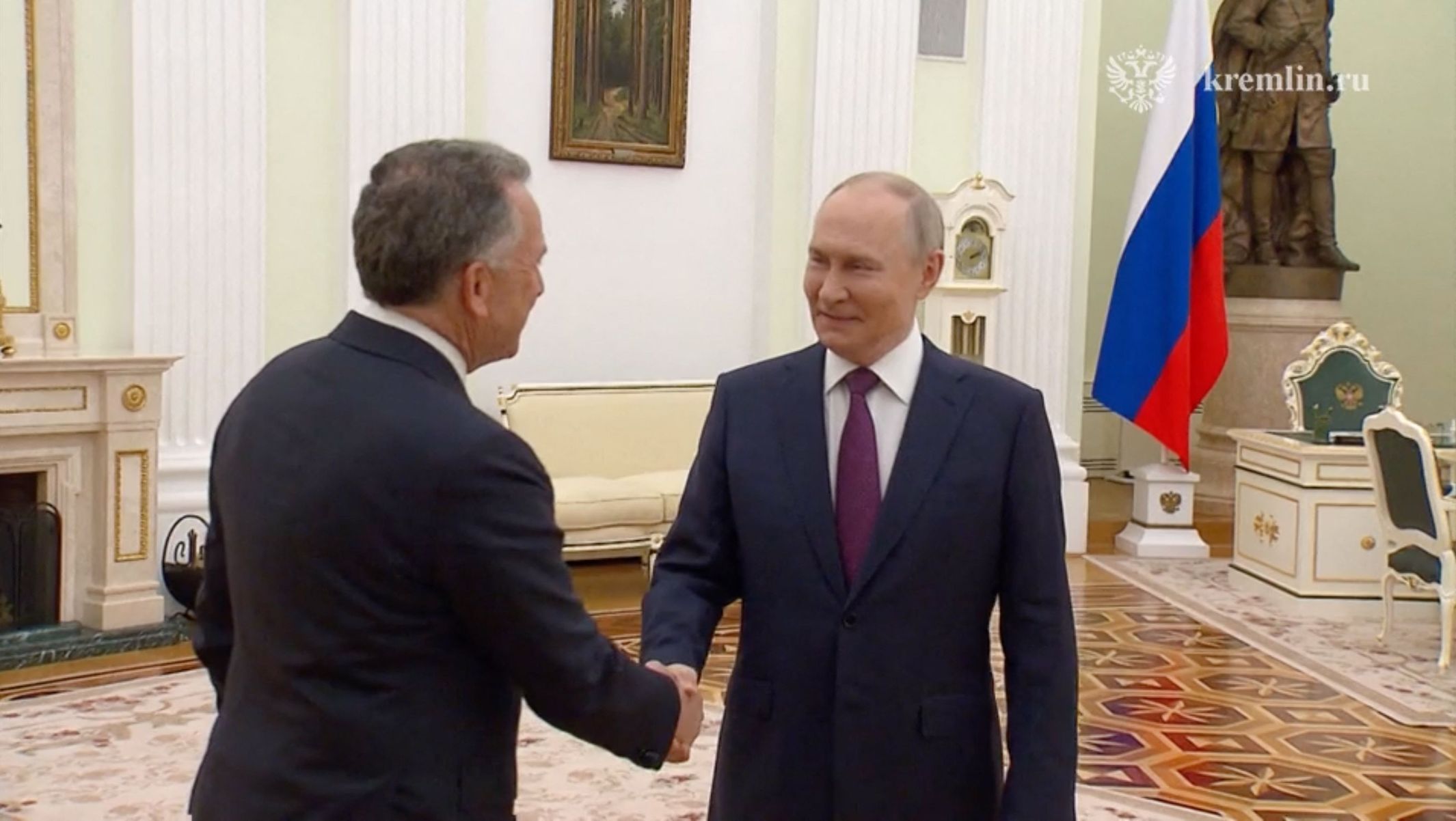 Russian President Putin meets U.S. envoy Witkoff in Moscow