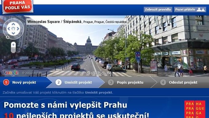 Aplikace "Praha podle vás"