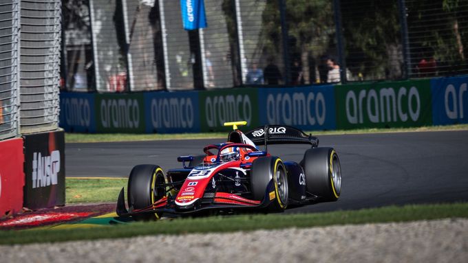 Roman Staněk v závodě F2 v Melbourne
