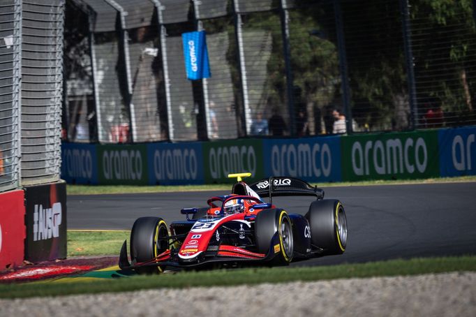 Roman Staněk v závodě F2 v Melbourne