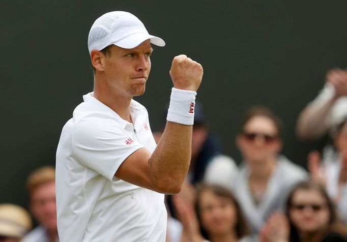 Tomáš Berdych na Wimbledonu 2013