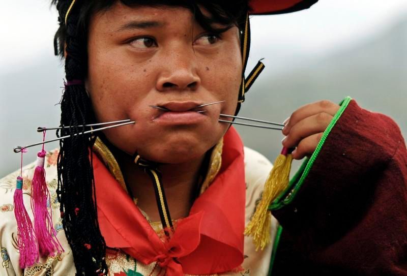 Festival v Tibetu