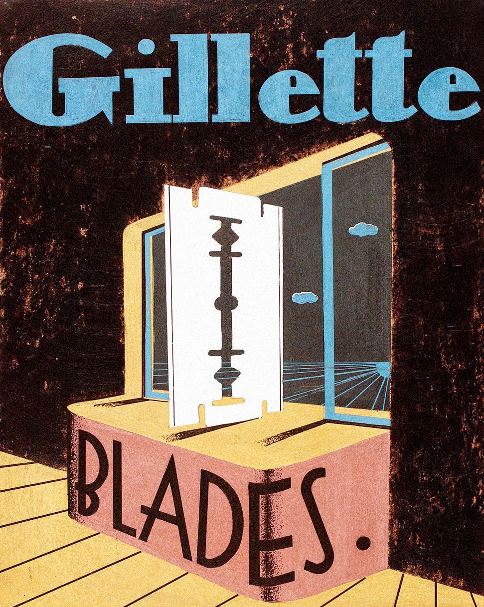 Jednorázové užití / Fotogalerie / Gillette / Před 120 lety požádal americký vynálezce King Camp Gillette o první patent na holicí strojek s vyměnitelnými čepelkami.