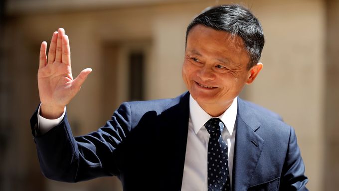 Čínský miliardář, dnes už bývalý šéf internetové obchodní firmy Alibaba Jack Ma.