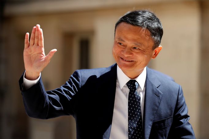 Čínský miliardář, dnes už bývalý šéf internetové obchodní firmy Alibaba Jack Ma.