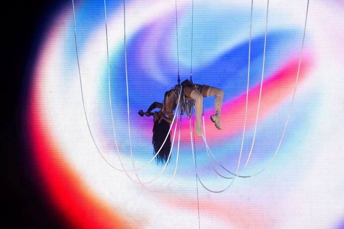 Katy Perry při zářijovém vystoupení na festivalu Rock in Rio.