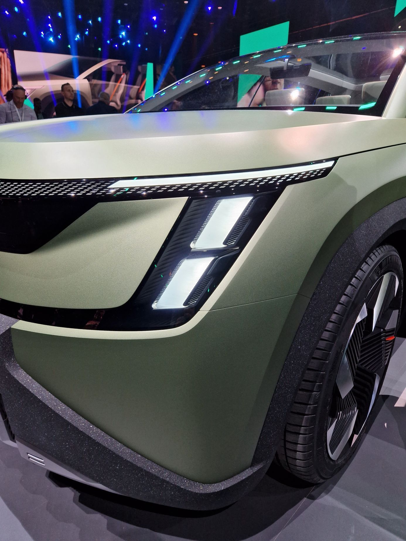 Škoda Vision 7S živě