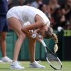 Petra Kvitová v osmifinále Wimbledonu 2019