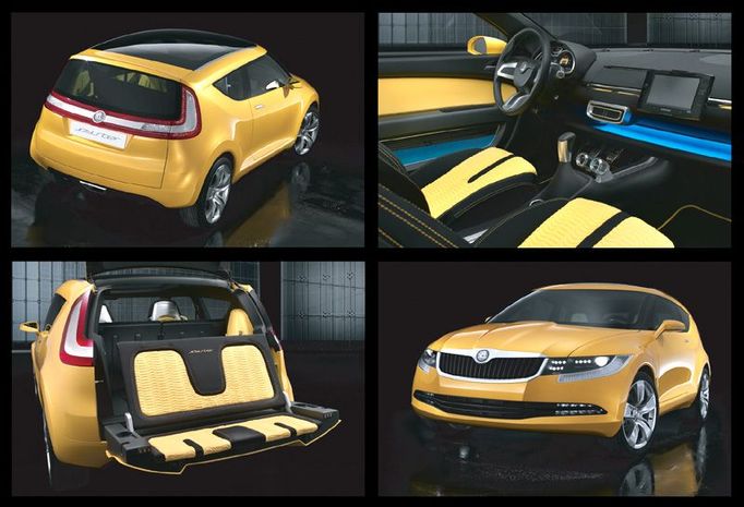 Národní cena za design 2007: Škoda Joyster. Designérské oddělení ŠKODA AUTO pod vedením Jense Manskeho. Porota oceila optimismus, dynamiku a "sportovního ducha" vozu určeného pro mladší a střední generaci.