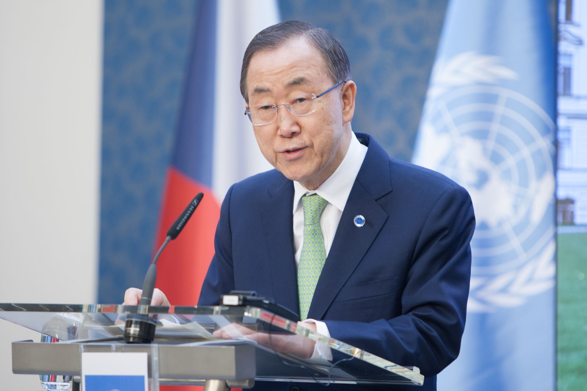 Generální tajemník OSN Pan Ki-mun
