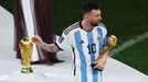 Finále MS ve fotbale 2022, Argentina - Francie: Lionel Messi.