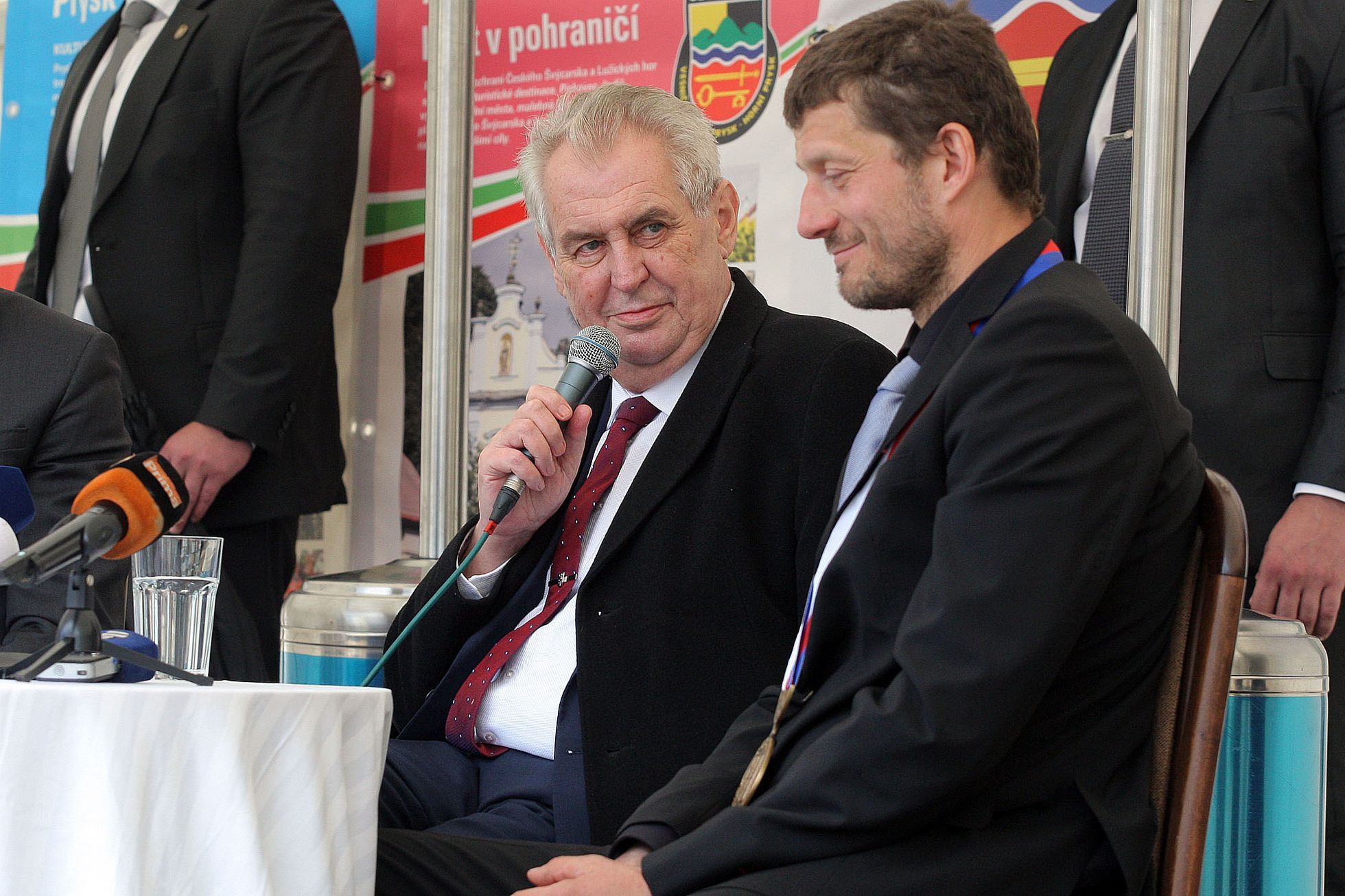 Prezident v obci Prysk