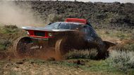 Carlos Sainz (Audi) na trati Rallye Dakar 2024