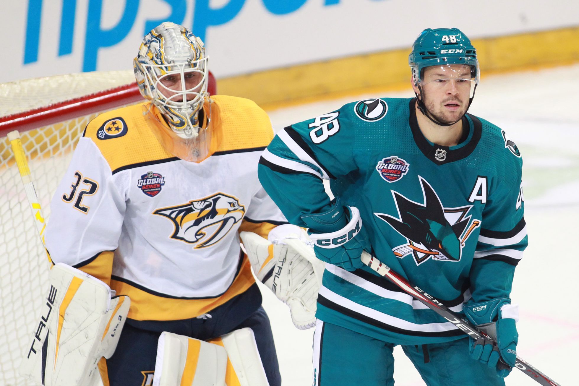 San Jose Sharks vs. Nashville Predators v Praze