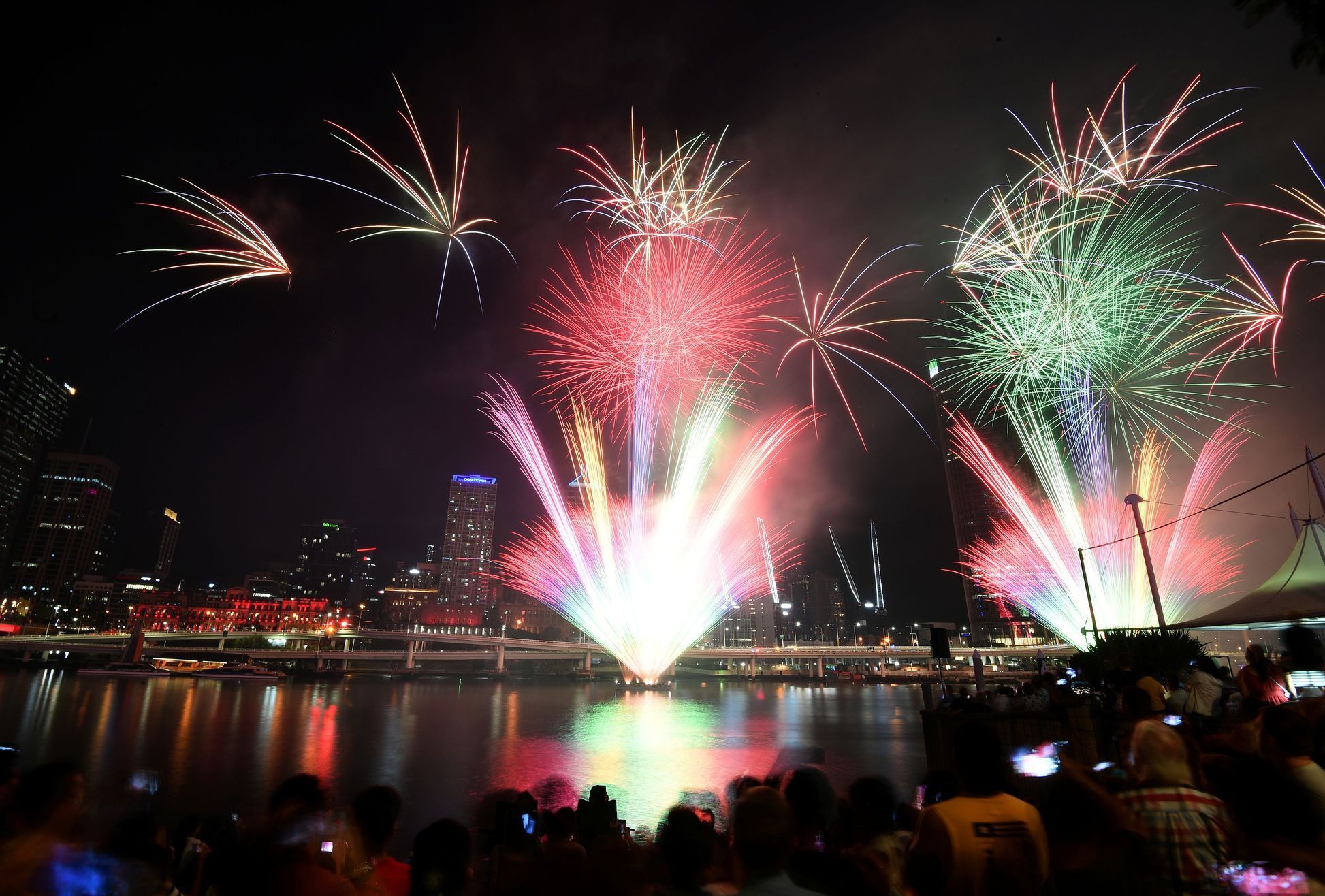 Oslavy nového roku, Brisbane