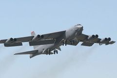 Do Ostravy přiletěl legendární bombardér B-52