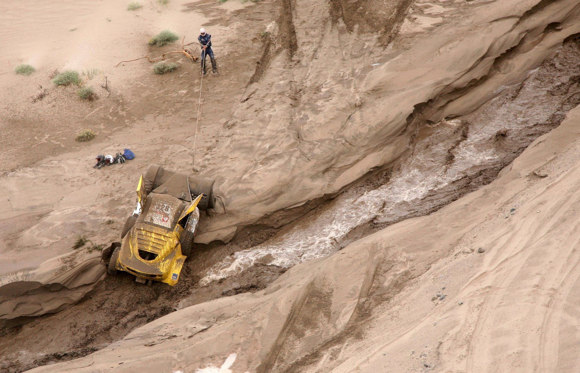 Rallye Dakar, 11. etapa - problémy s povodněmi