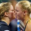 Turnaj mistryň: Kim Clijstersová a Caroline Wozniacká