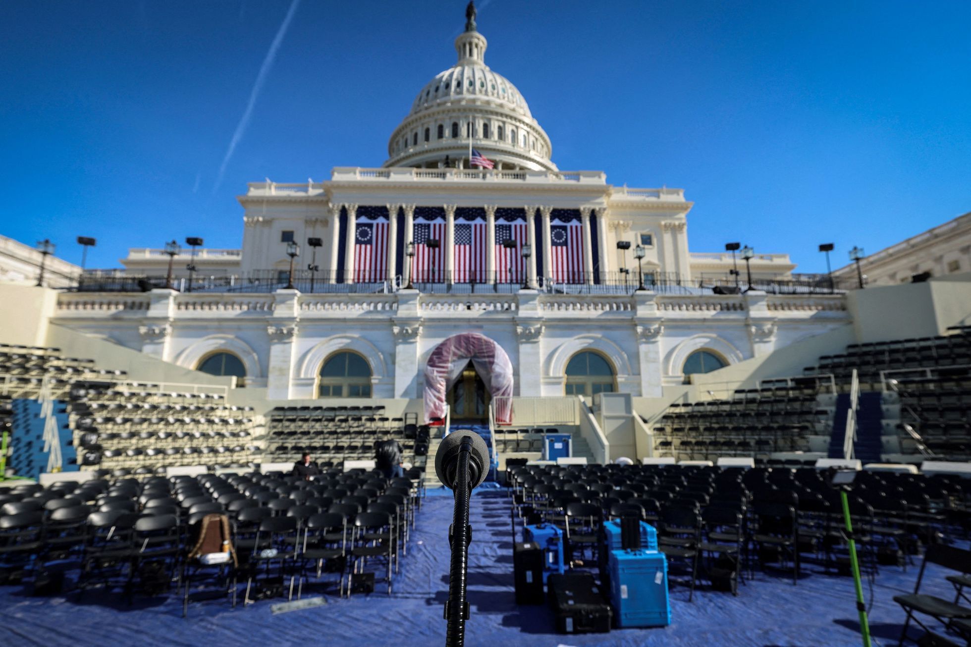 Trump inaugurace