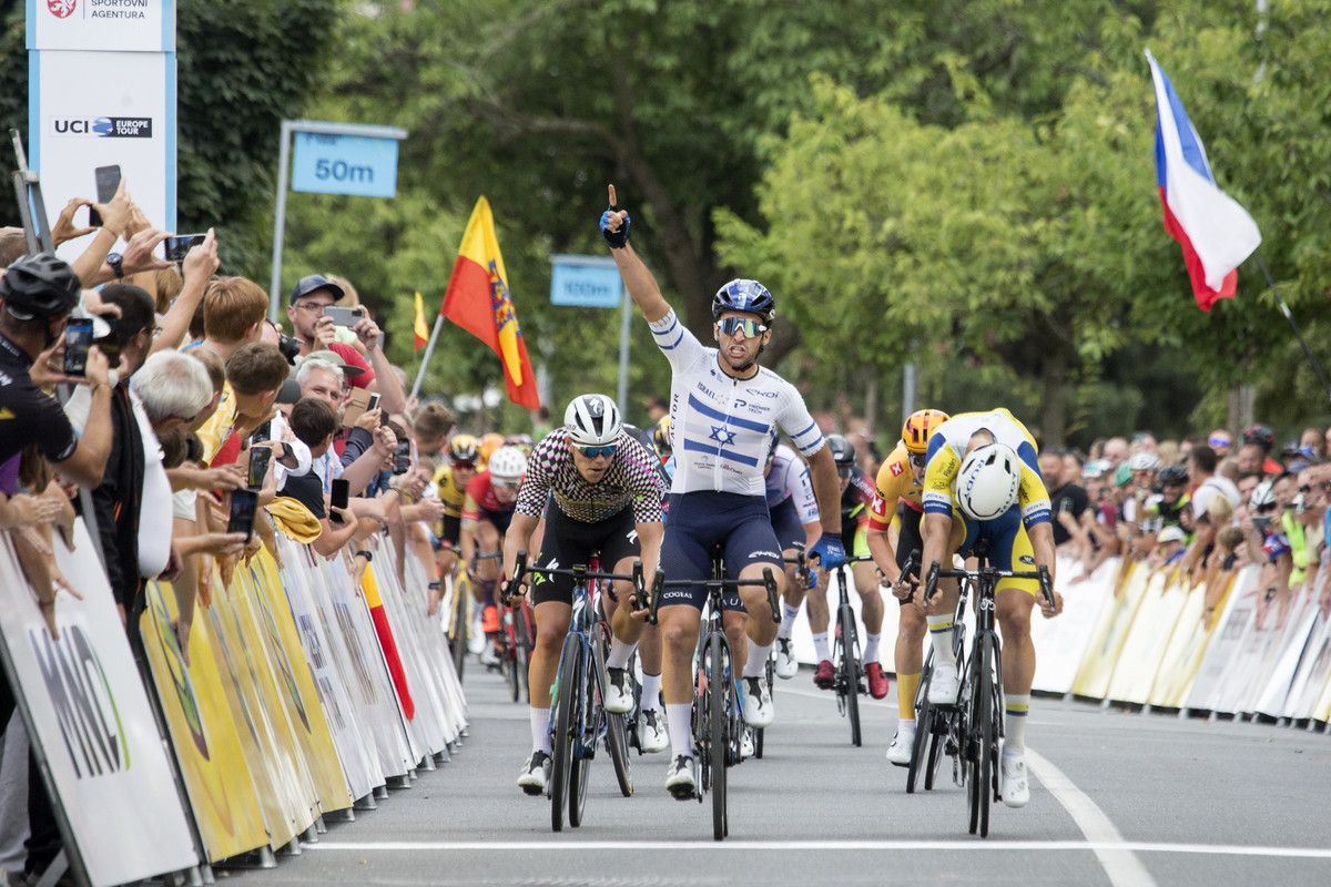 Czech Tour 2023: Itamar Einhorn slaví vítězství v první etapě