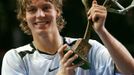 Tomáš Berdych vyhrál turnaj v Paříži v roce 2005