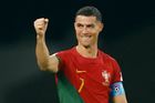 Ronaldo opět přepsal historii, gól dal na pátém MS. Při dramatu s Ghanou ale trnul