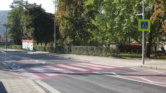 První inteligentní přechod pro chodce