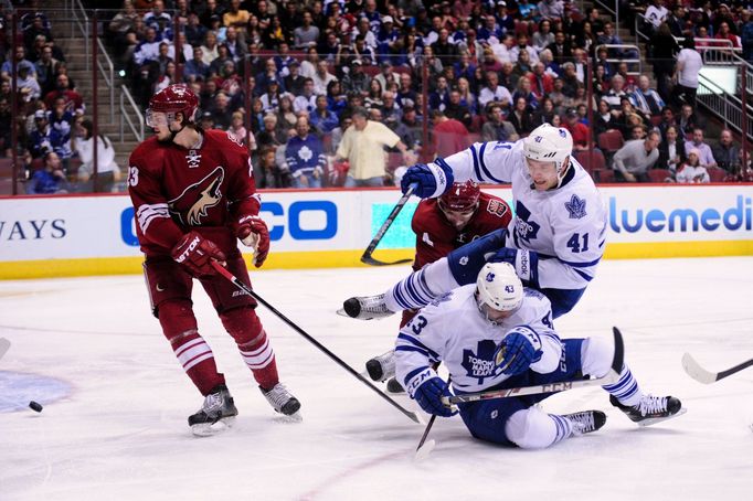 NHL: Toronto Maple Leafs vs Phoenix Coyotes (Michálek)