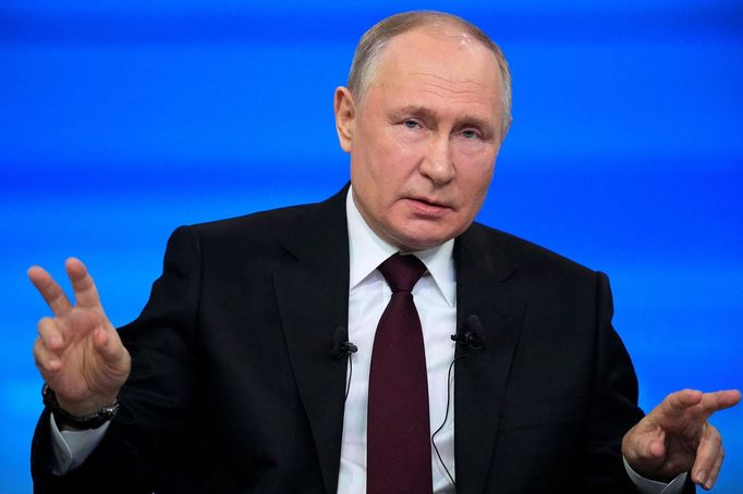 Ruský prezident Vladimir Putin na snímku z prosince 2023