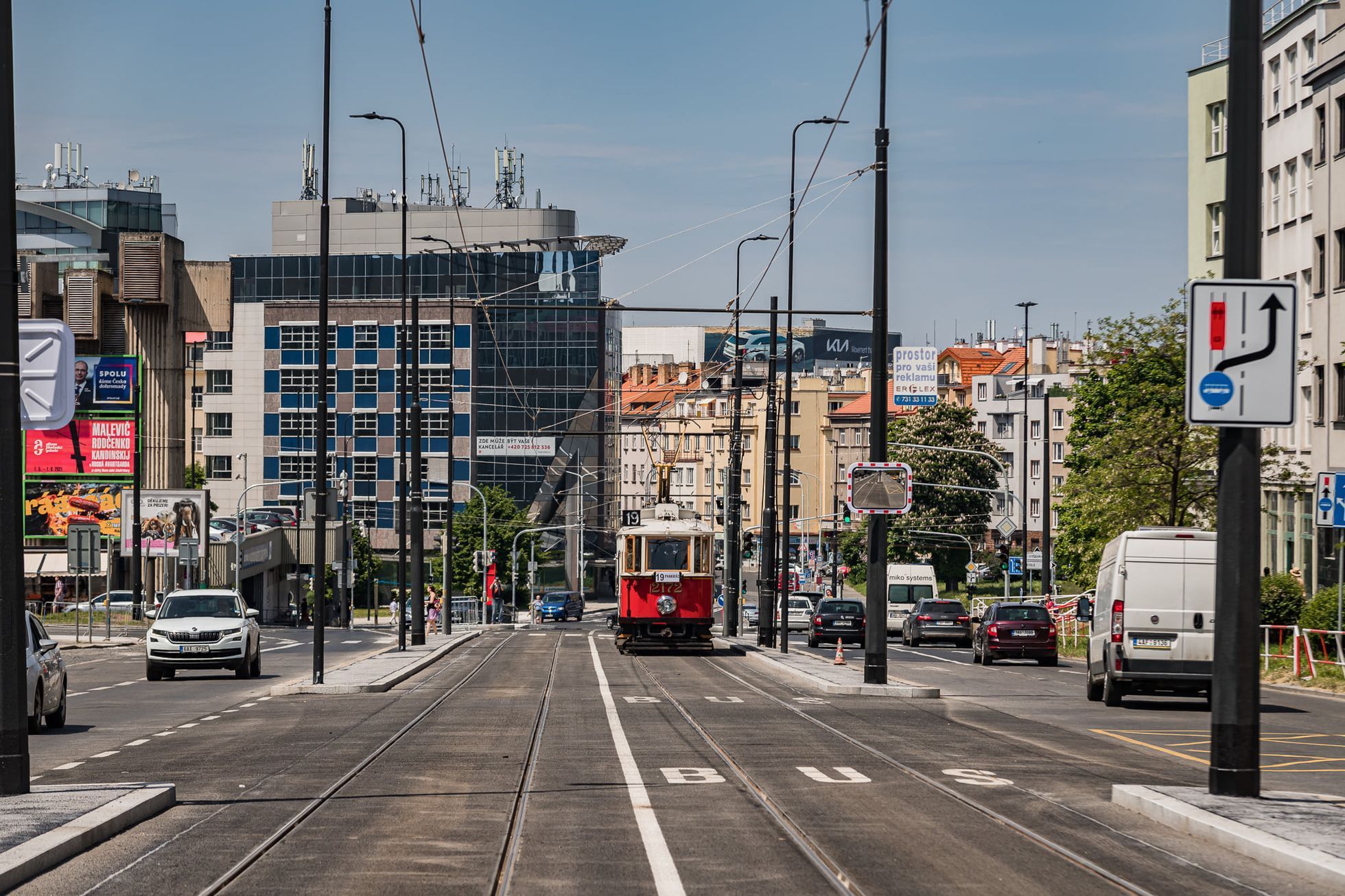 Pankrác, tramvaj, DPP