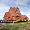 Norsko, Kiruna, kostel, doly, stěhování, přesun