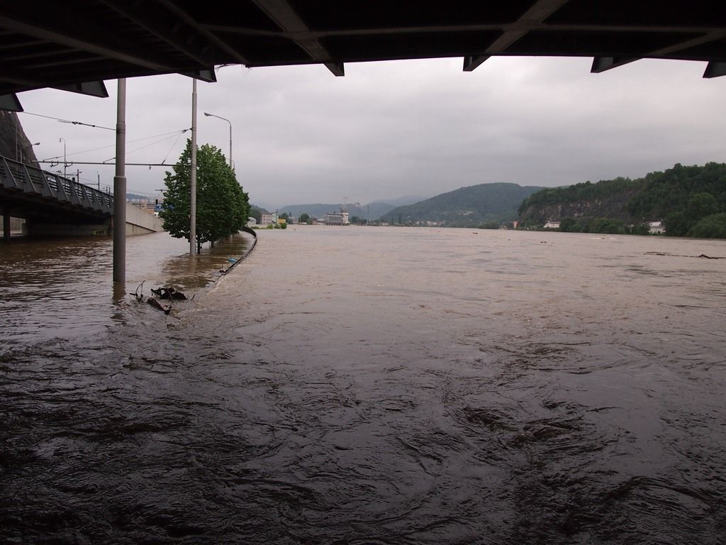 Povodeň červen 2013 - Ústí nad Labem