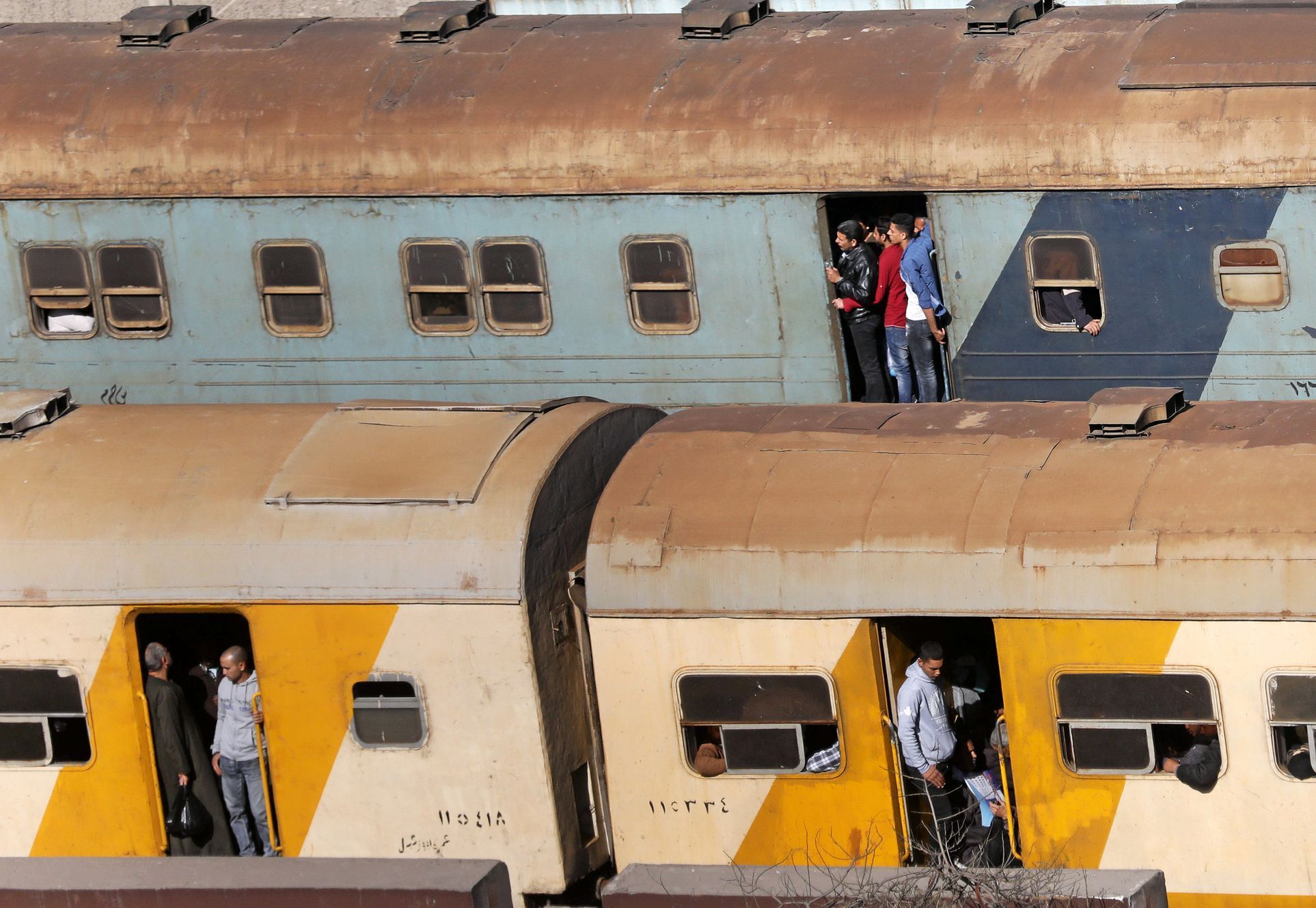 поезда в египте фото