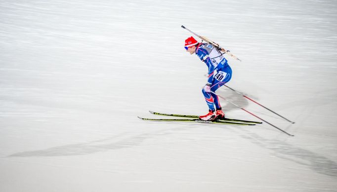 MS v biatlonu, 20 km M: Ondřej Moravec