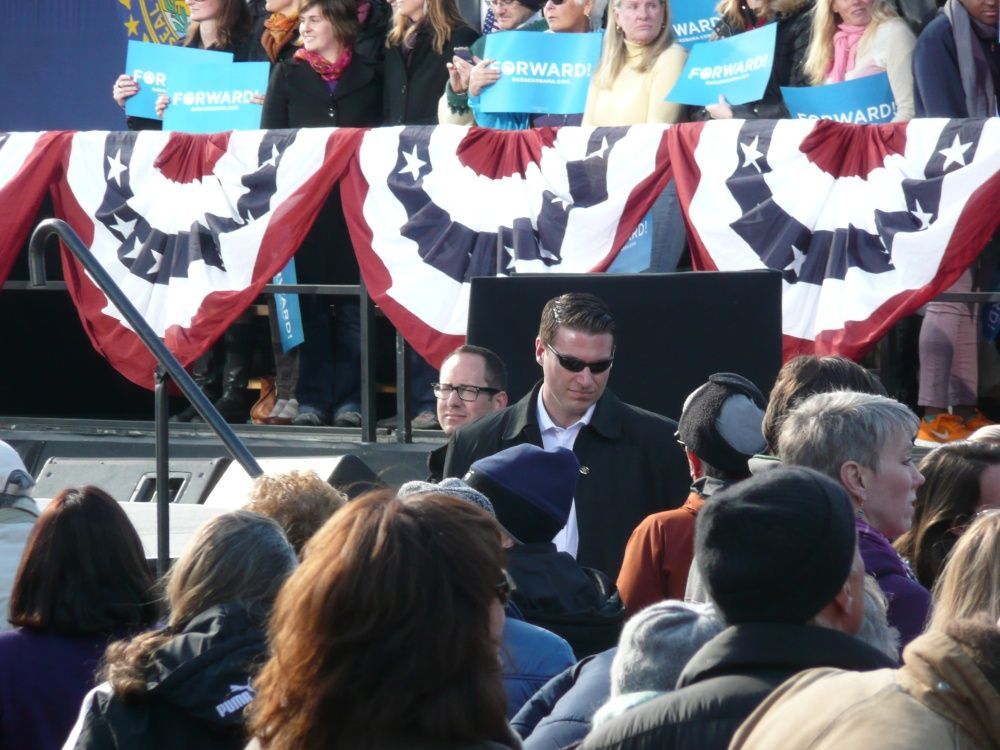 Mítink Baracka Obamy