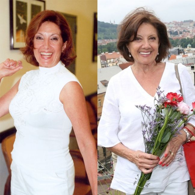 Marie Rottrová - 2002 versus 2021