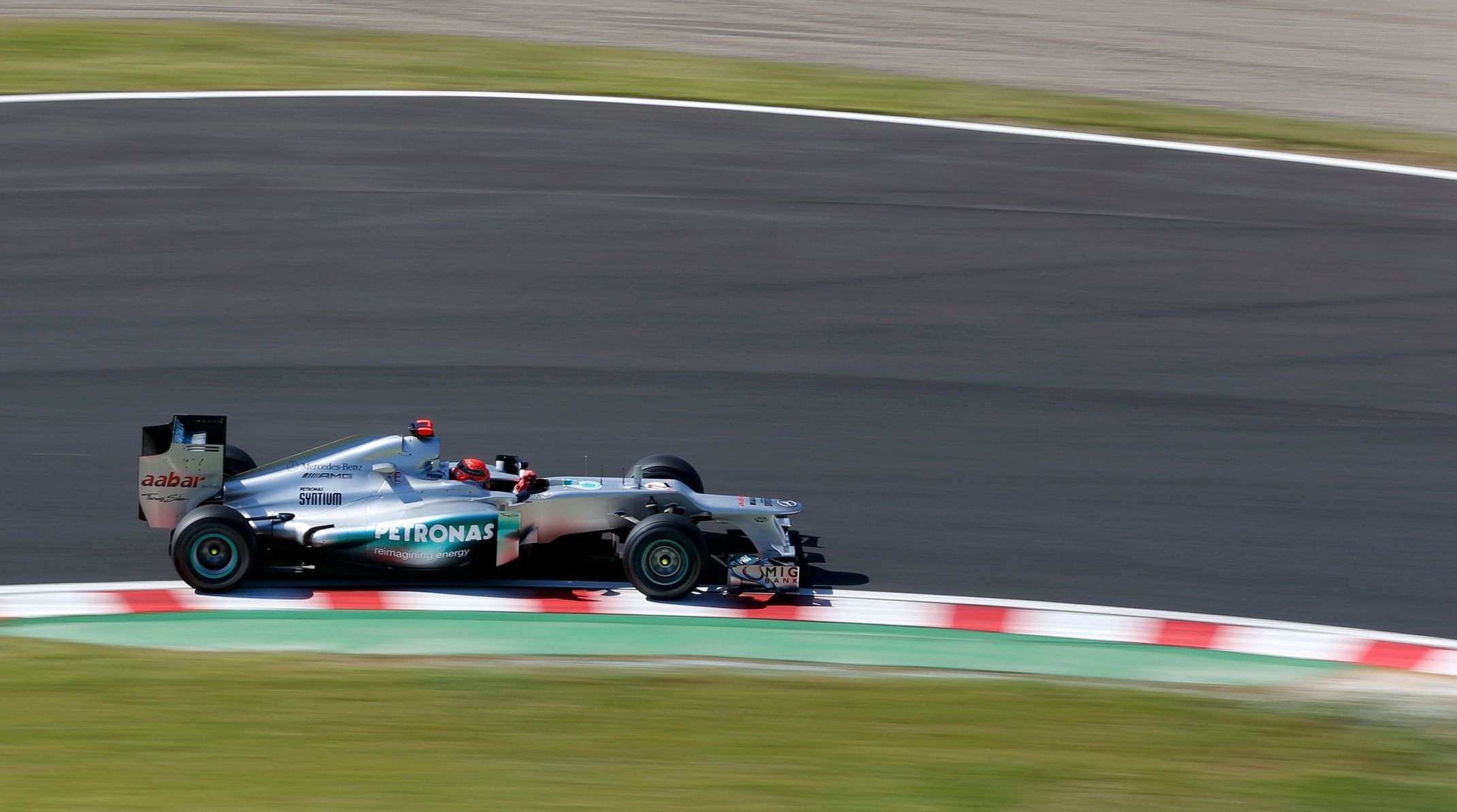 Trénink F1 v Suzuce: Michael Schumacher