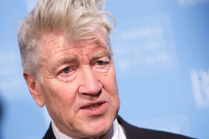 Režisér David Lynch na fotografii z roku 2012.
