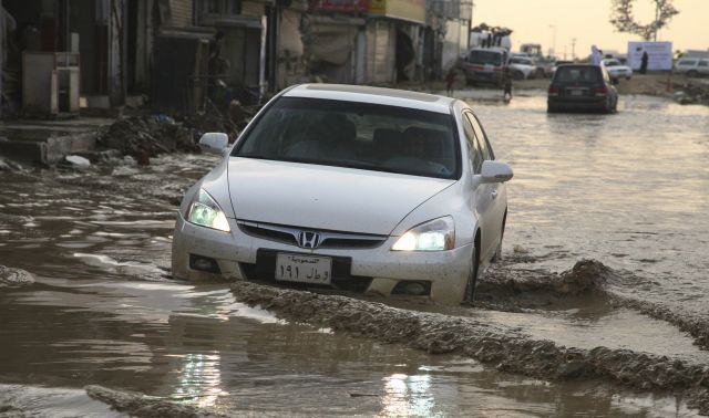 Záplavy Saúdská Arábie
